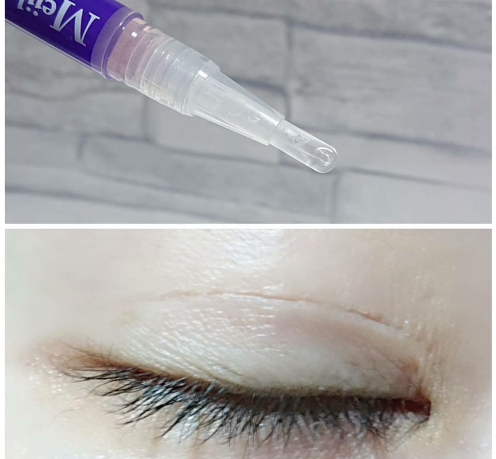 メジカライナー ナイト&ハード/シェモア/二重まぶた用アイテムを使ったクチコミ(2枚目)