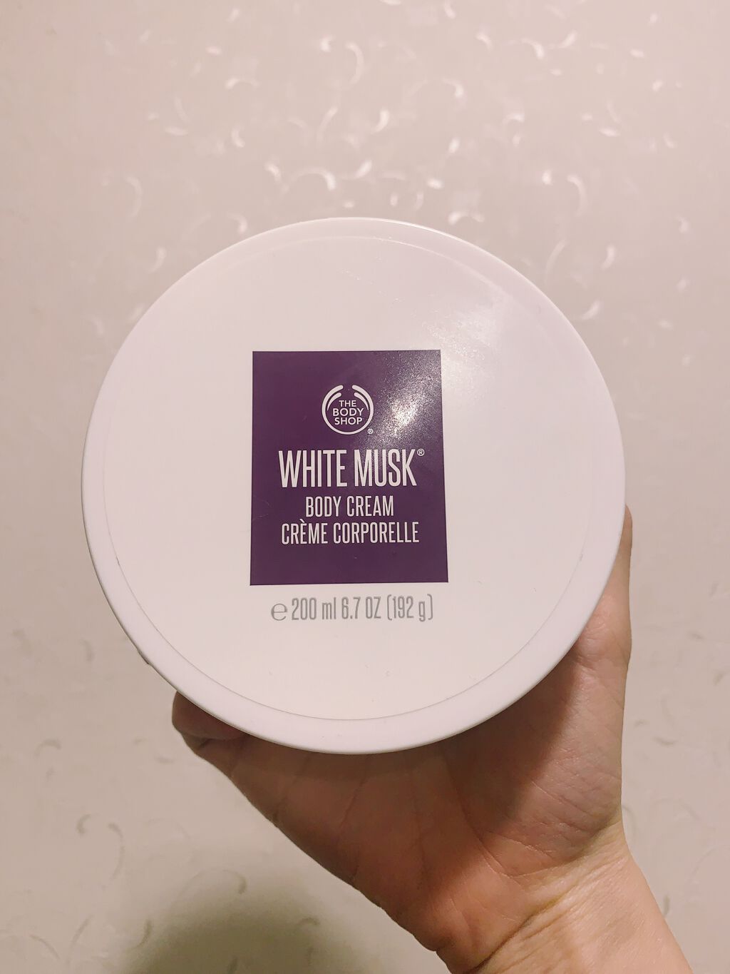 ホワイトムスク ボディクリーム/THE BODY SHOP/ボディクリームを使ったクチコミ（1枚目）