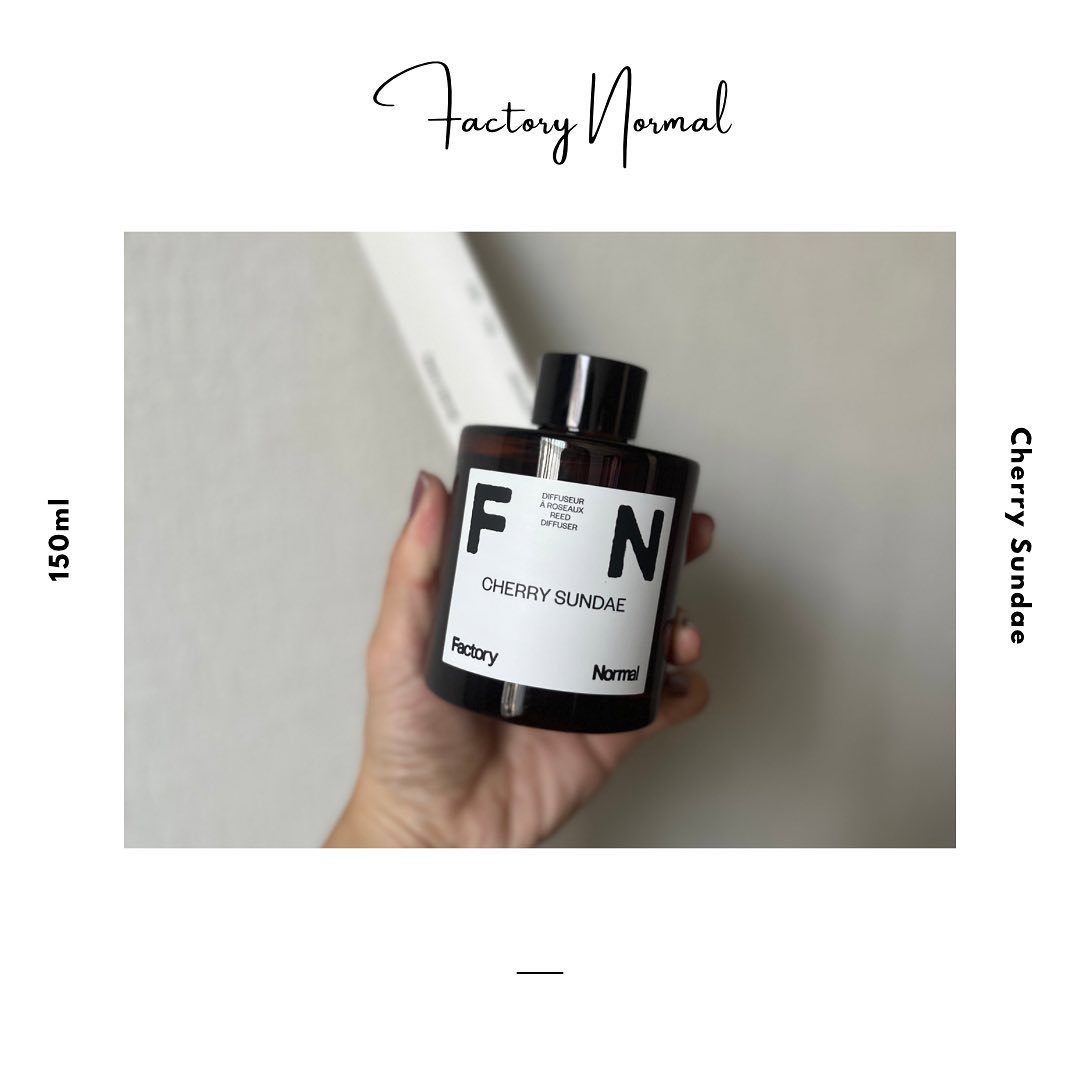 ディフューザー - CHERRY SUNDAE/Factory Normal/ルームフレグランスを使ったクチコミ（1枚目）