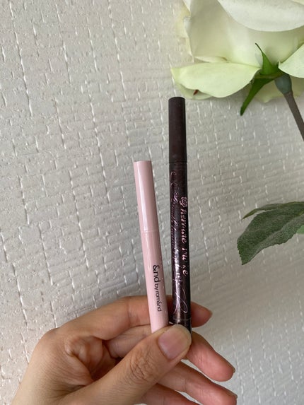 メロウドローアイライナー/&nd by rom&nd/リキッドアイライナーを使ったクチコミ(1枚目)