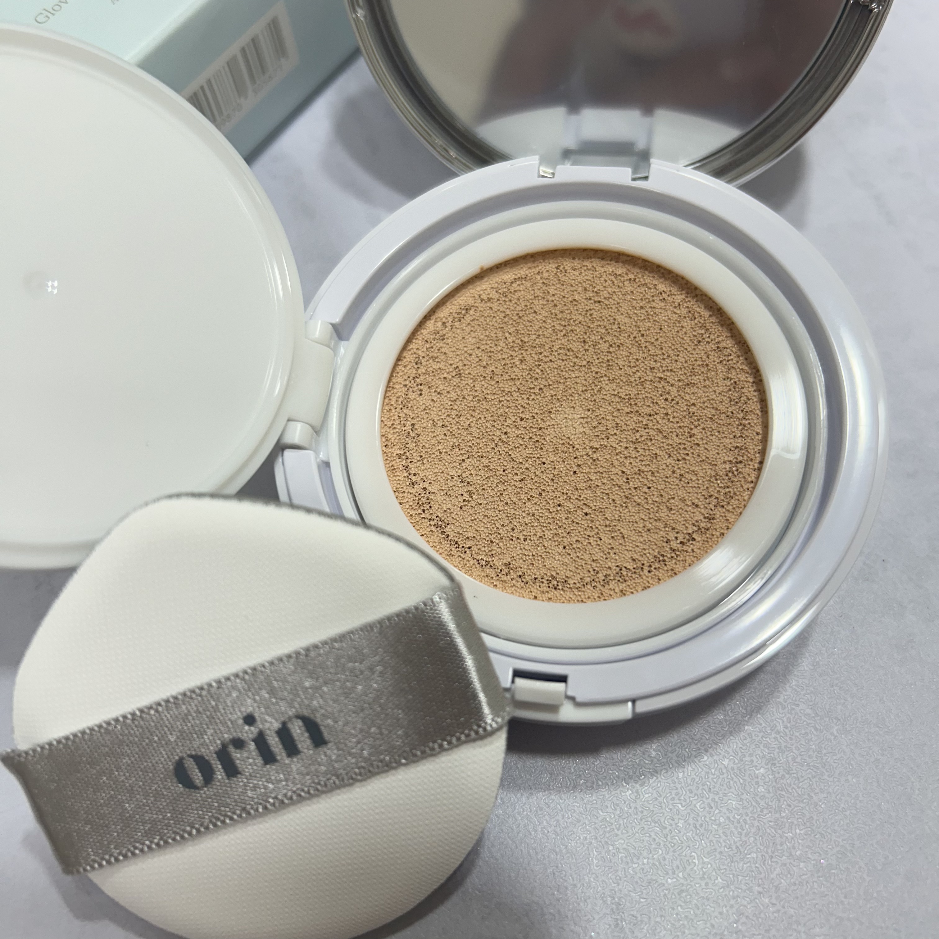 Glow High Cover Cushion/orin/クッションファンデーションを使ったクチコミ（2枚目）