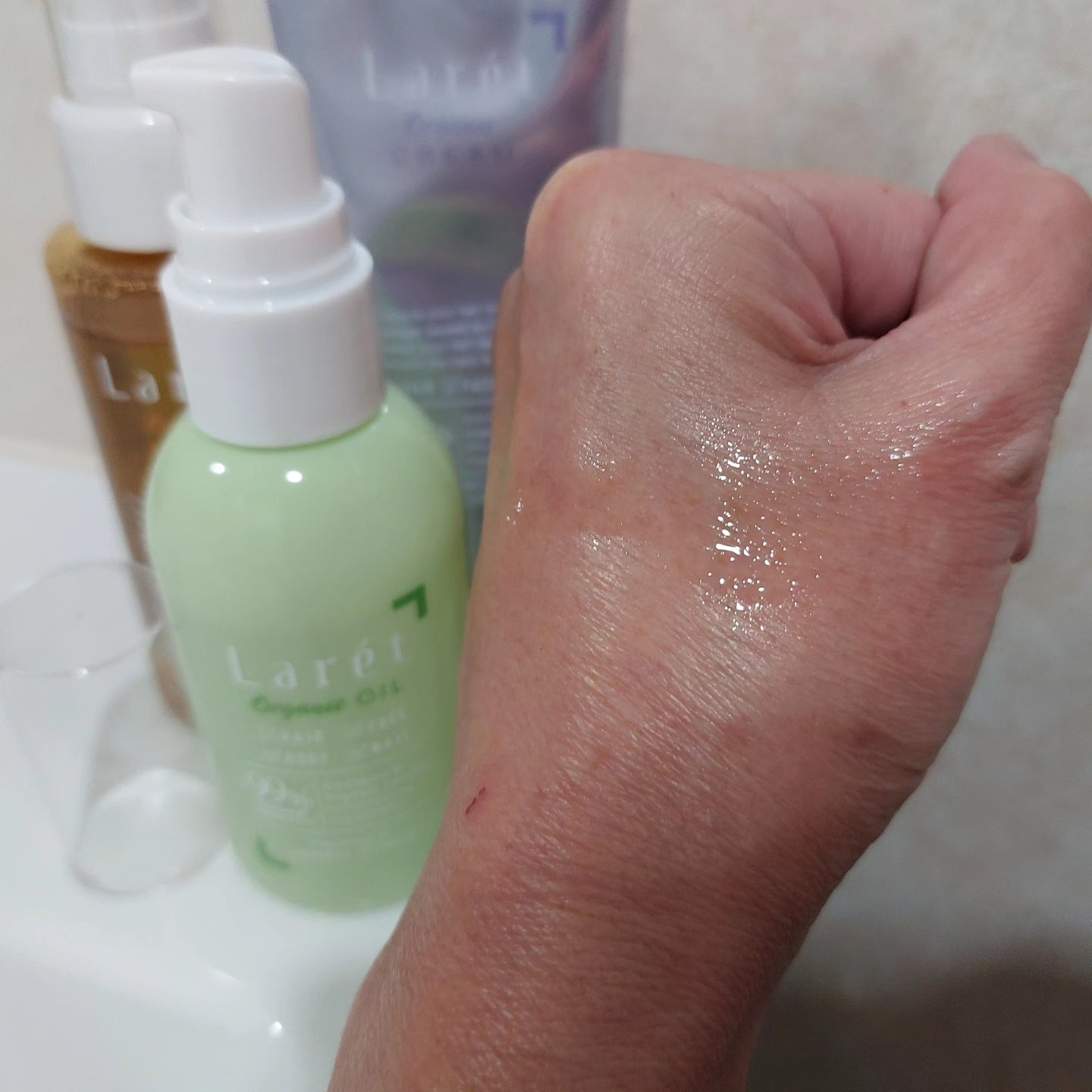 オーガニッククリーム/Laret/ヘアワックス・クリームを使ったクチコミ（3枚目）