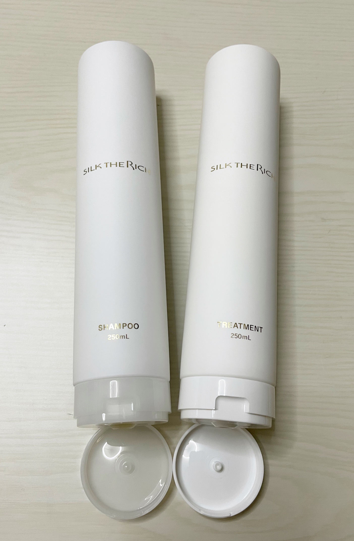 SILK THE RICH モイスト&リペア シャンプー・トリートメント/SILK THE RICH/市販シャンプーを使ったクチコミ（1枚目）