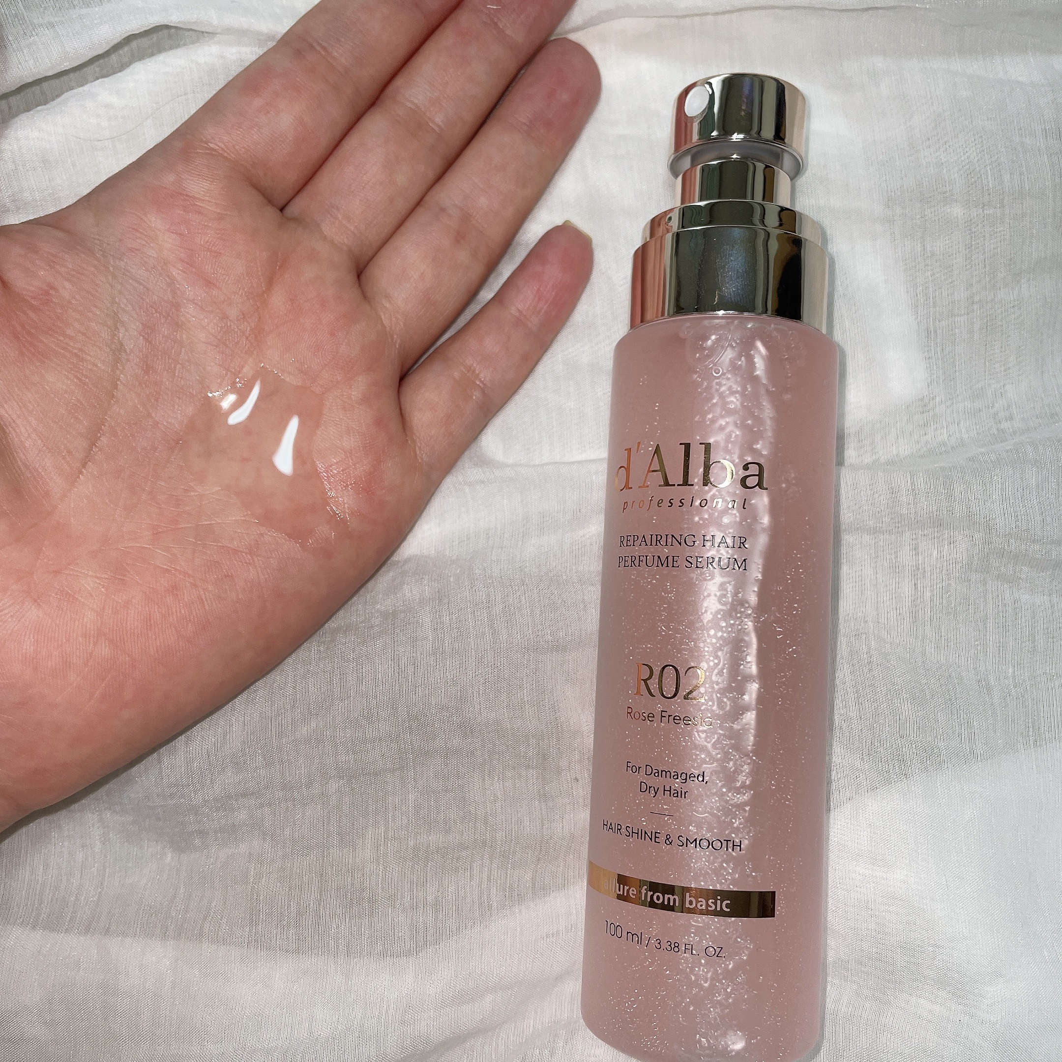 プロフェッショナルリペアリングヘアパヒュームセラム/ダルバ/ヘアミストを使ったクチコミ（3枚目）