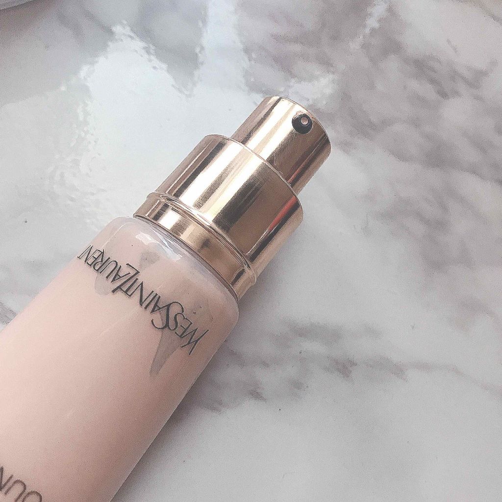 ラディアント タッチ オールインワン グロウ ファンデーション/YVES SAINT LAURENT BEAUTE/クリーム・エマルジョンファンデーションを使ったクチコミ（2枚目）