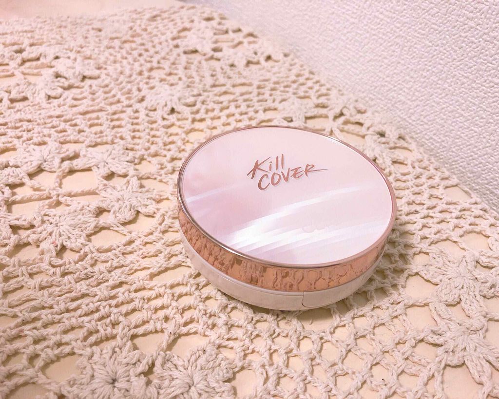 キル カバー ピンク グロウ クリーム クッション/CLIO/クッションファンデーションを使ったクチコミ(1枚目)