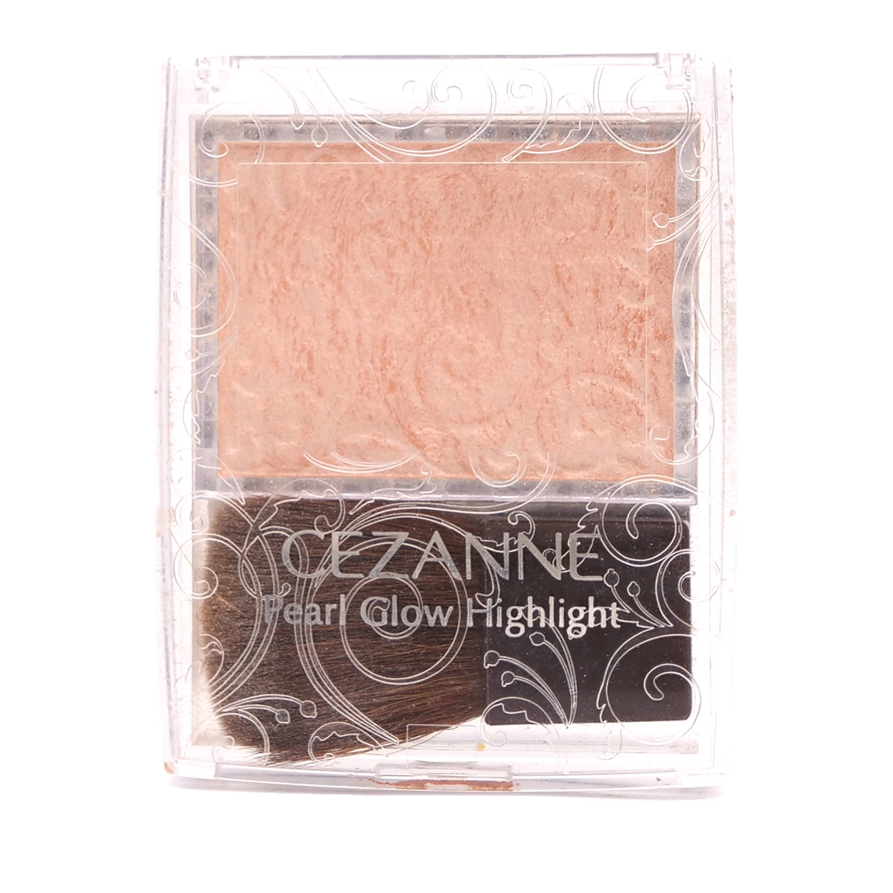 パールグロウハイライト 01 シャンパンベージュ/CEZANNE/パウダーハイライトを使ったクチコミ（2枚目）