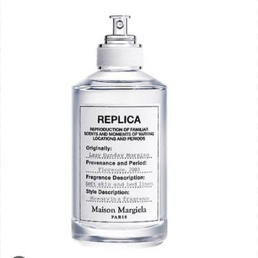 レプリカ レイジー・サンデーモーニング オードトワレ 10ml/MAISON MARTIN MARGIELA PARFUMS/香水(レディース)を使ったクチコミ（1枚目）