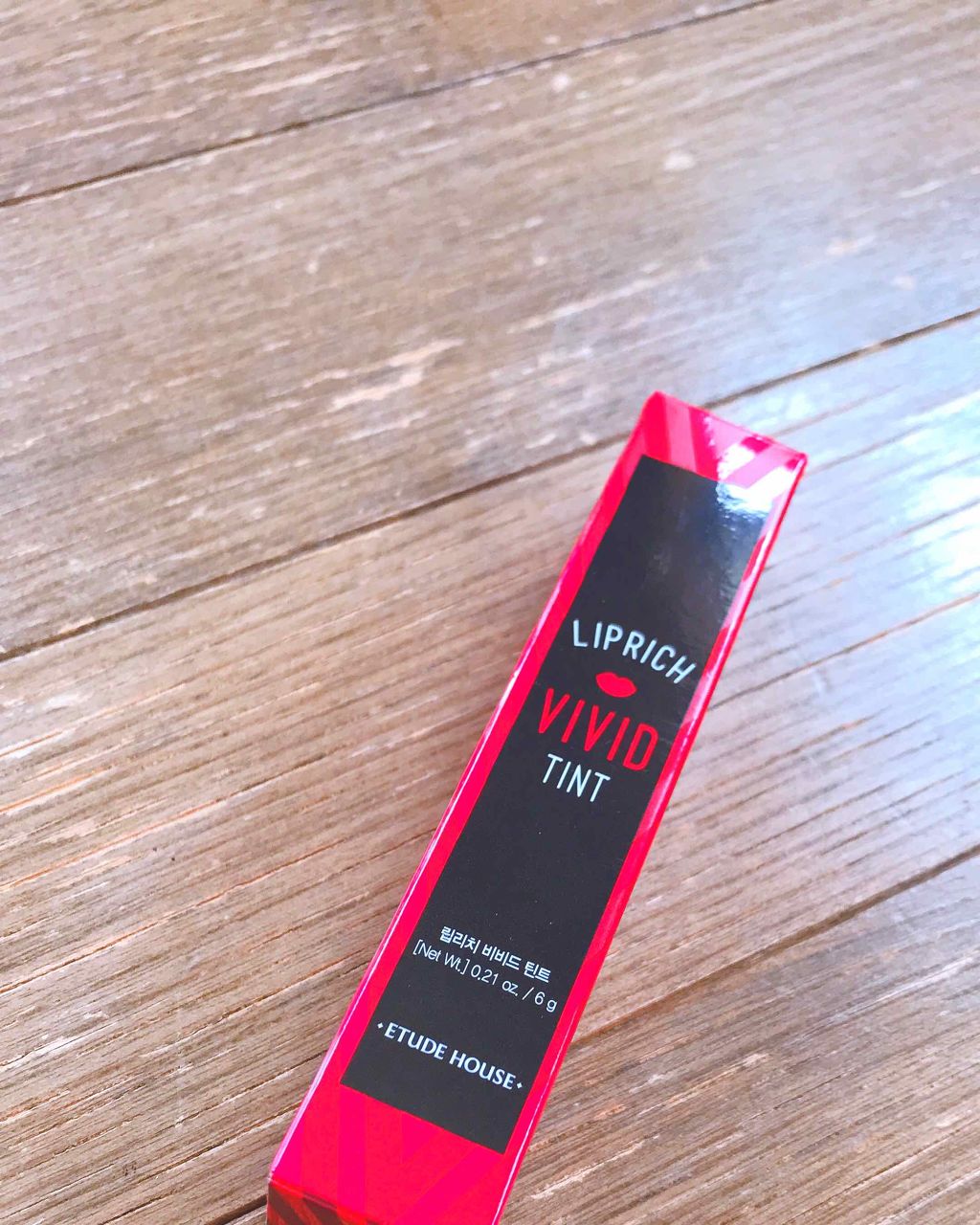 リップリッチ ビビッドティント/ETUDE/口紅を使ったクチコミ(1枚目)