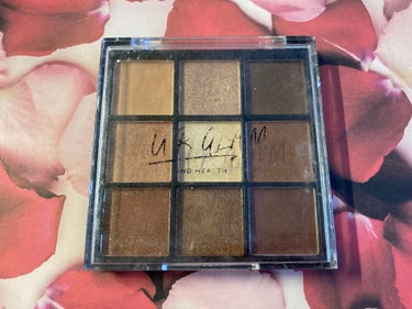 UR GLAM　BLOOMING EYE COLOR PALETTE/U R GLAM/アイシャドウパレットを使ったクチコミ（1枚目）