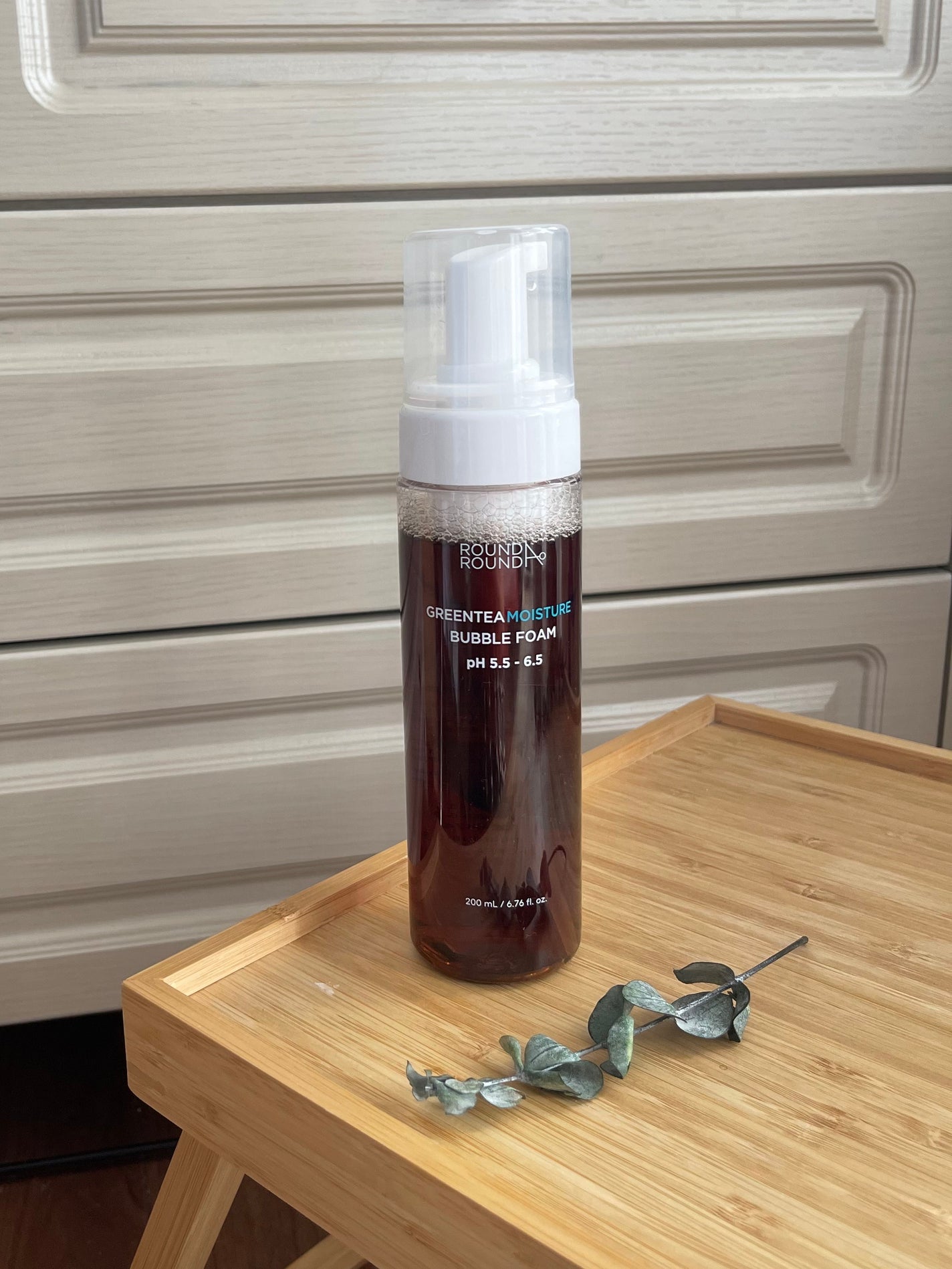 グリーンティーモイスチャーバブルフォーム/ラウンドアラウンド/泡洗顔を使ったクチコミ(2枚目)