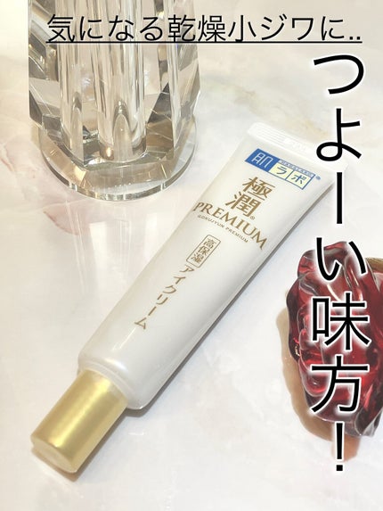 極潤プレミアム ヒアルロンアイクリーム/肌ラボ/アイケア・アイクリームを使ったクチコミ(1枚目)