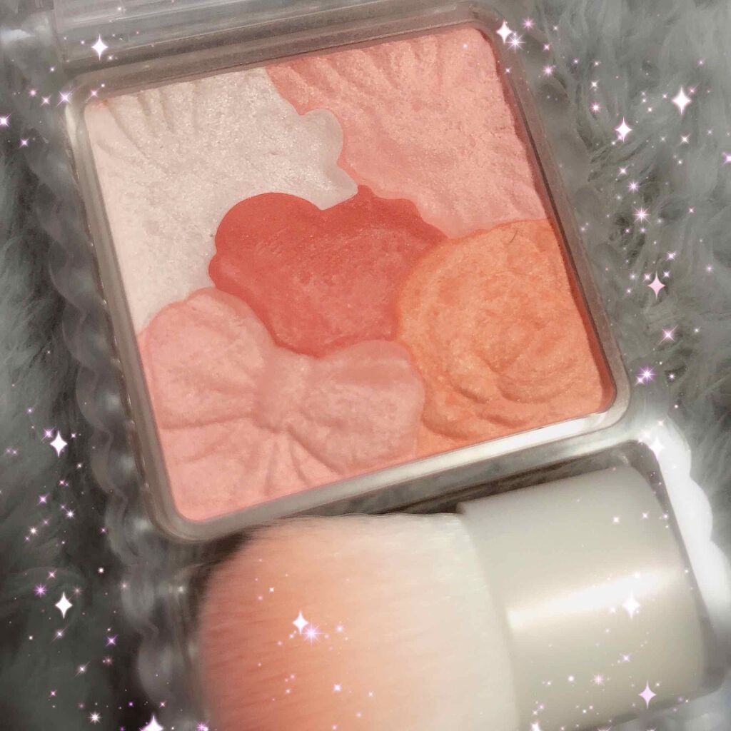 グロウフルールチークス/キャンメイク/パウダーチークを使ったクチコミ(2枚目)