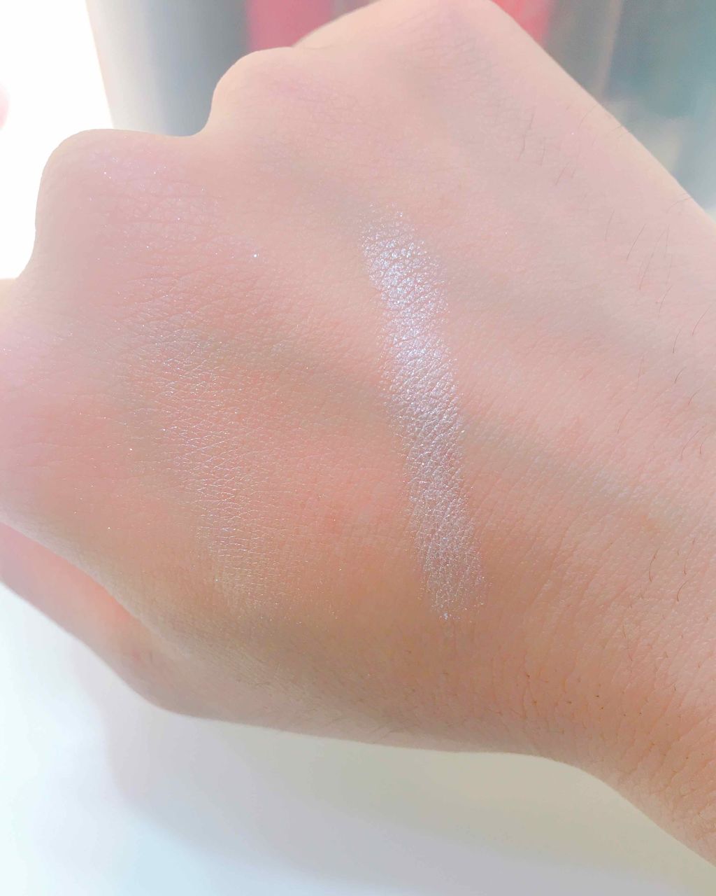 キラキラ アイシャドウ/ETUDE/スティックアイシャドウを使ったクチコミ（2枚目）