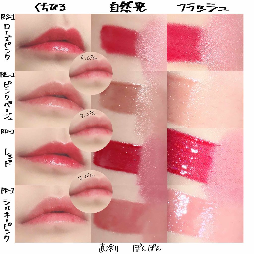 UR GLAM LIQUID ROUGE/U R GLAM/口紅を使ったクチコミ(2枚目)