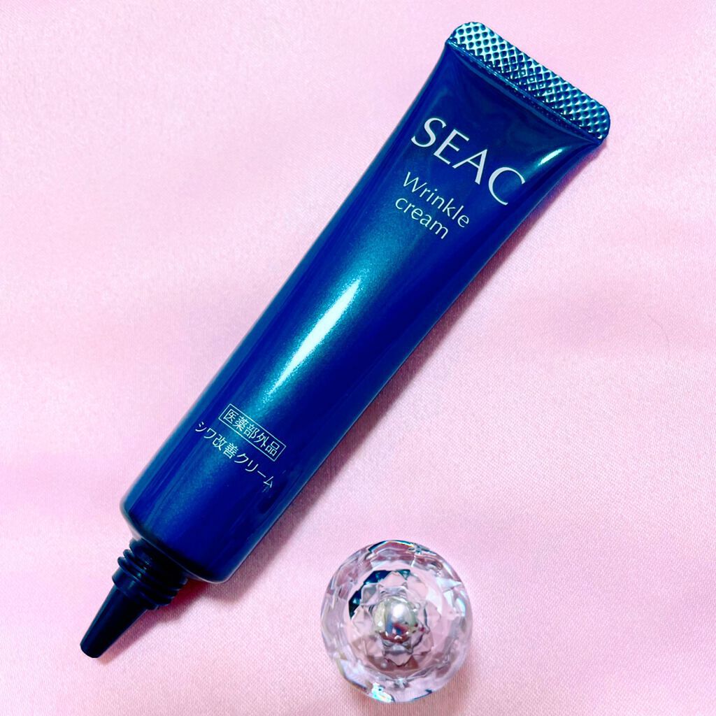 シワ改善クリームプレミアム/SEAC/アイケア・アイクリームを使ったクチコミ(1枚目)