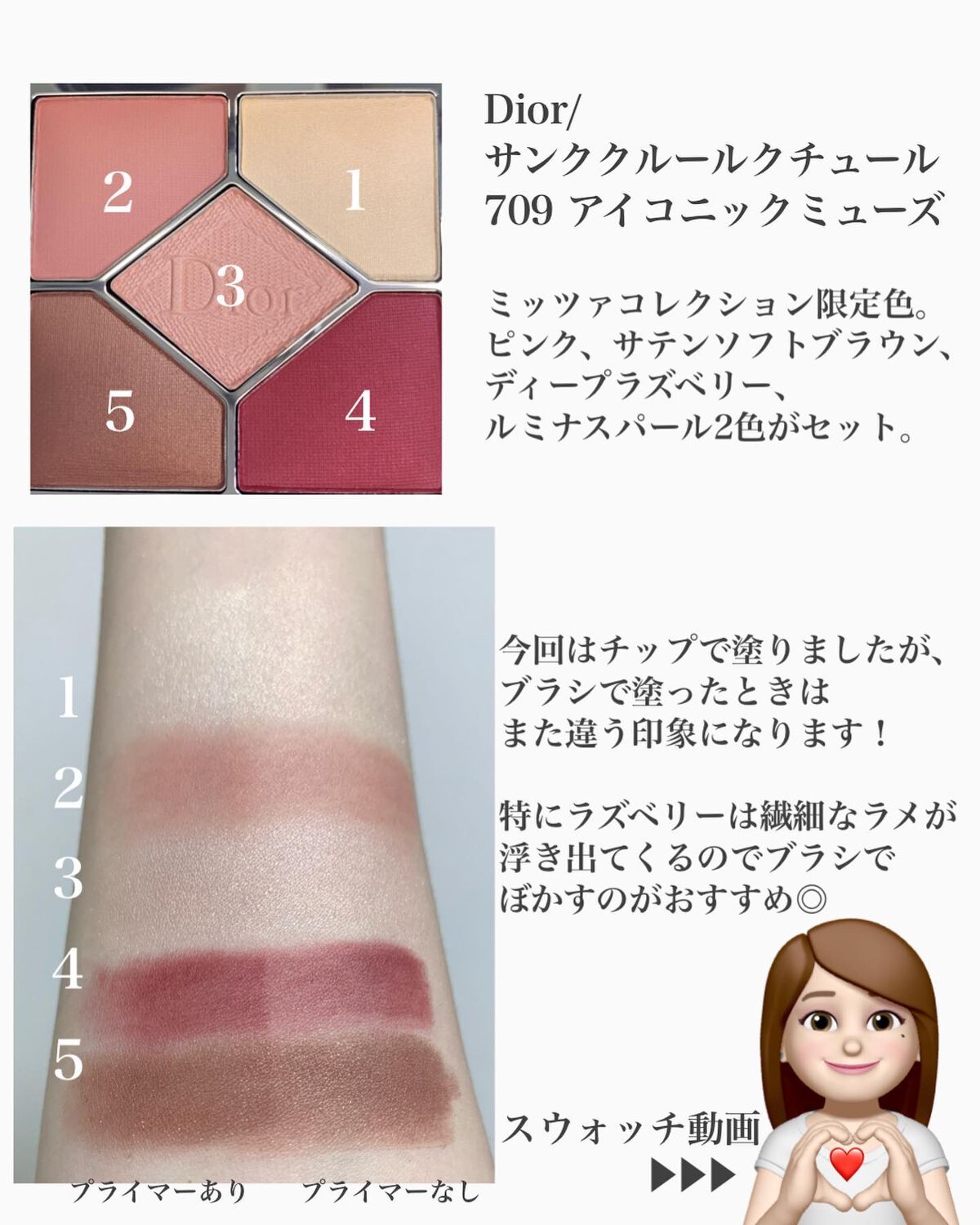 【旧】サンク クルール クチュール/Dior/アイシャドウパレットを使ったクチコミ(2枚目)