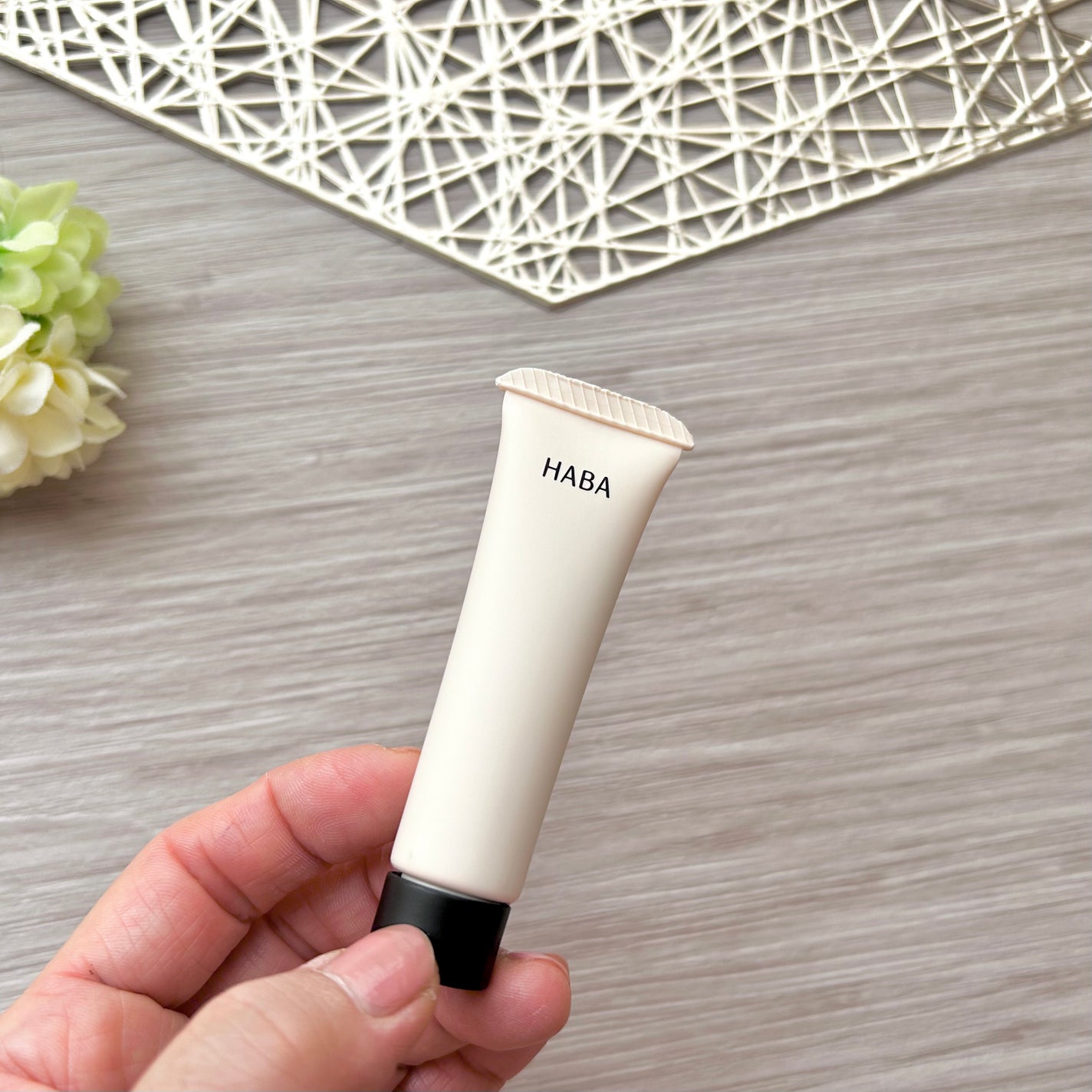 毛穴つるつるマットベース/HABA/化粧下地を使ったクチコミ(2枚目)