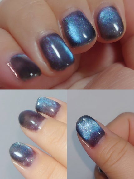 アニマルマグネットジェル/ネイル工房/ジェルネイルを使ったクチコミ(2枚目)