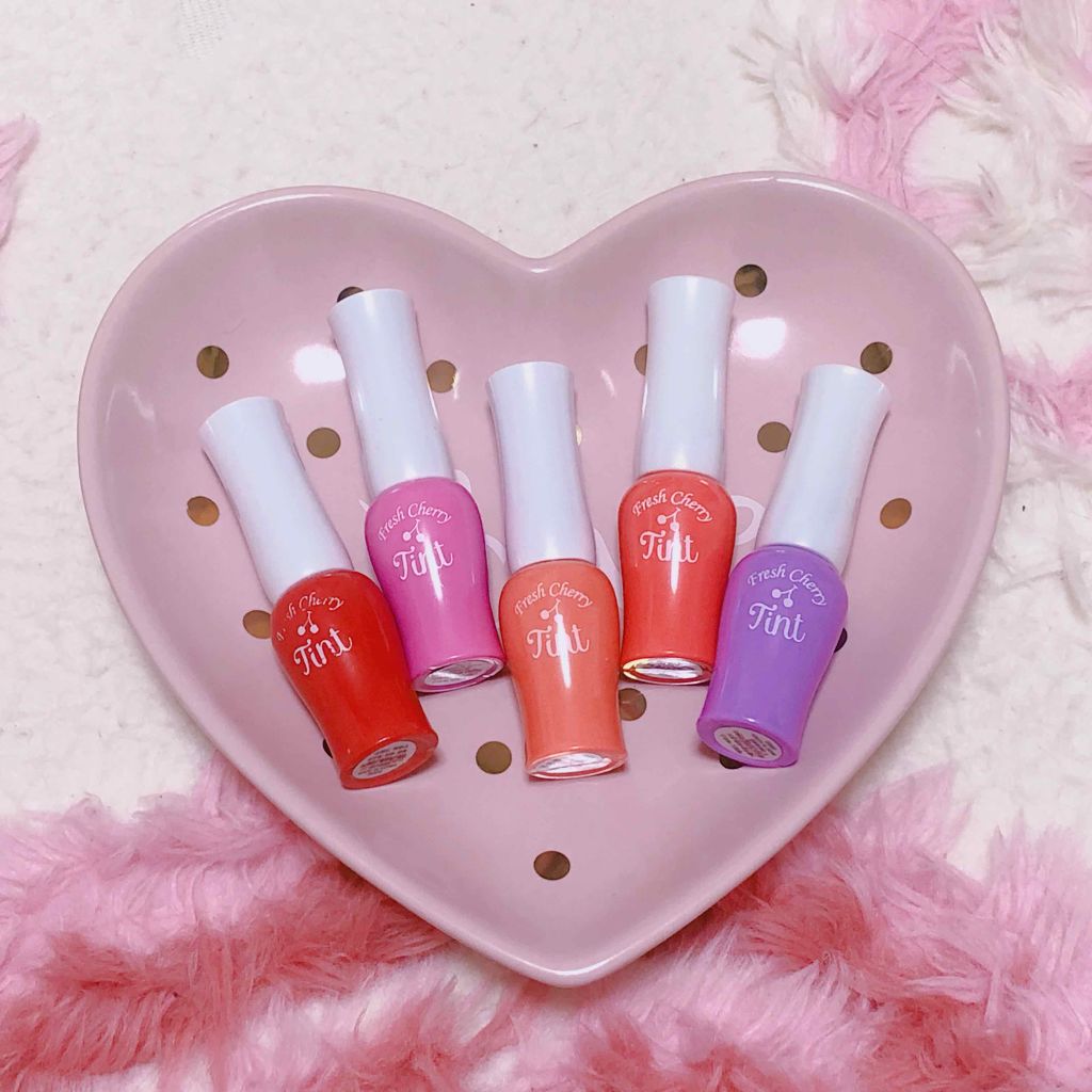 フレッシュチェリー リップティント/ETUDE/リップグロスを使ったクチコミ(1枚目)