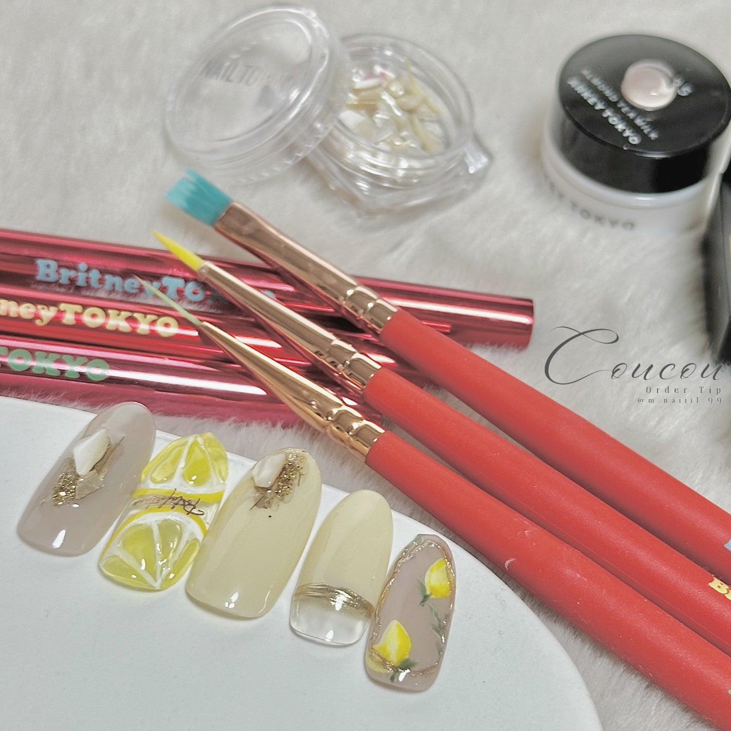 ︎CON’CELECT ✖️ Britney TOKYOネイルブラシ /CON'CELECT/ネイル用品を使ったクチコミ(2枚目)