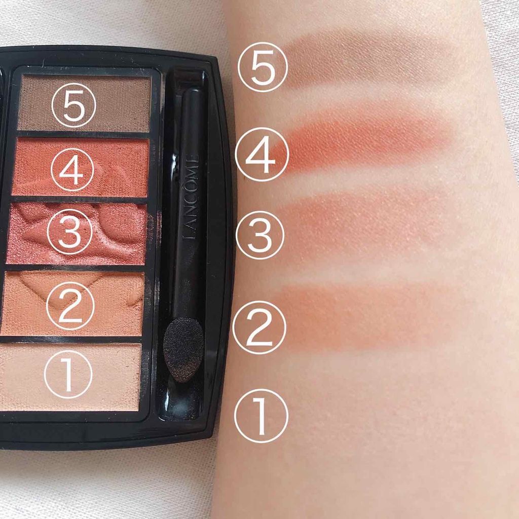 イプノ パレット/LANCOME/アイシャドウパレットを使ったクチコミ（2枚目）