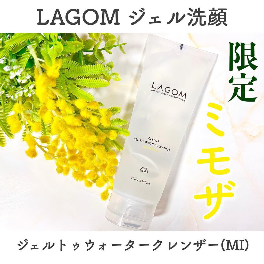 ジェルトゥウォーター クレンザー (MI)/LAGOM /その他洗顔料を使ったクチコミ（1枚目）