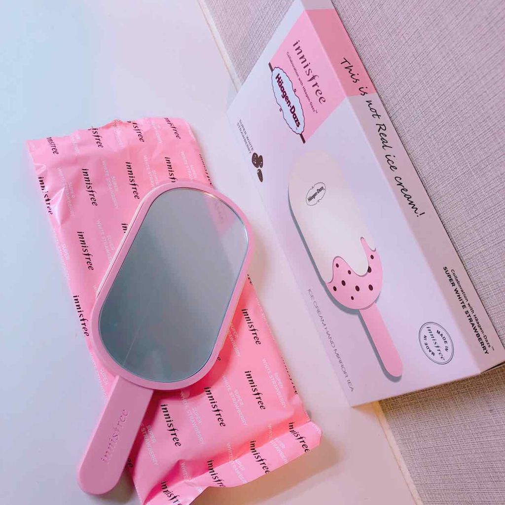 innisfree×ハーゲンダッツ ミラー/innisfree/その他化粧小物を使ったクチコミ（2枚目）
