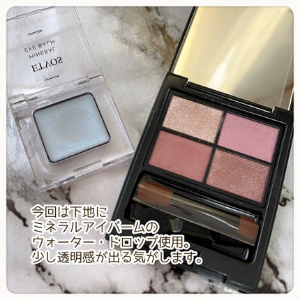 ミネラルクラッシィシャドー/エトヴォス/アイシャドウパレットを使ったクチコミ(9枚目)
