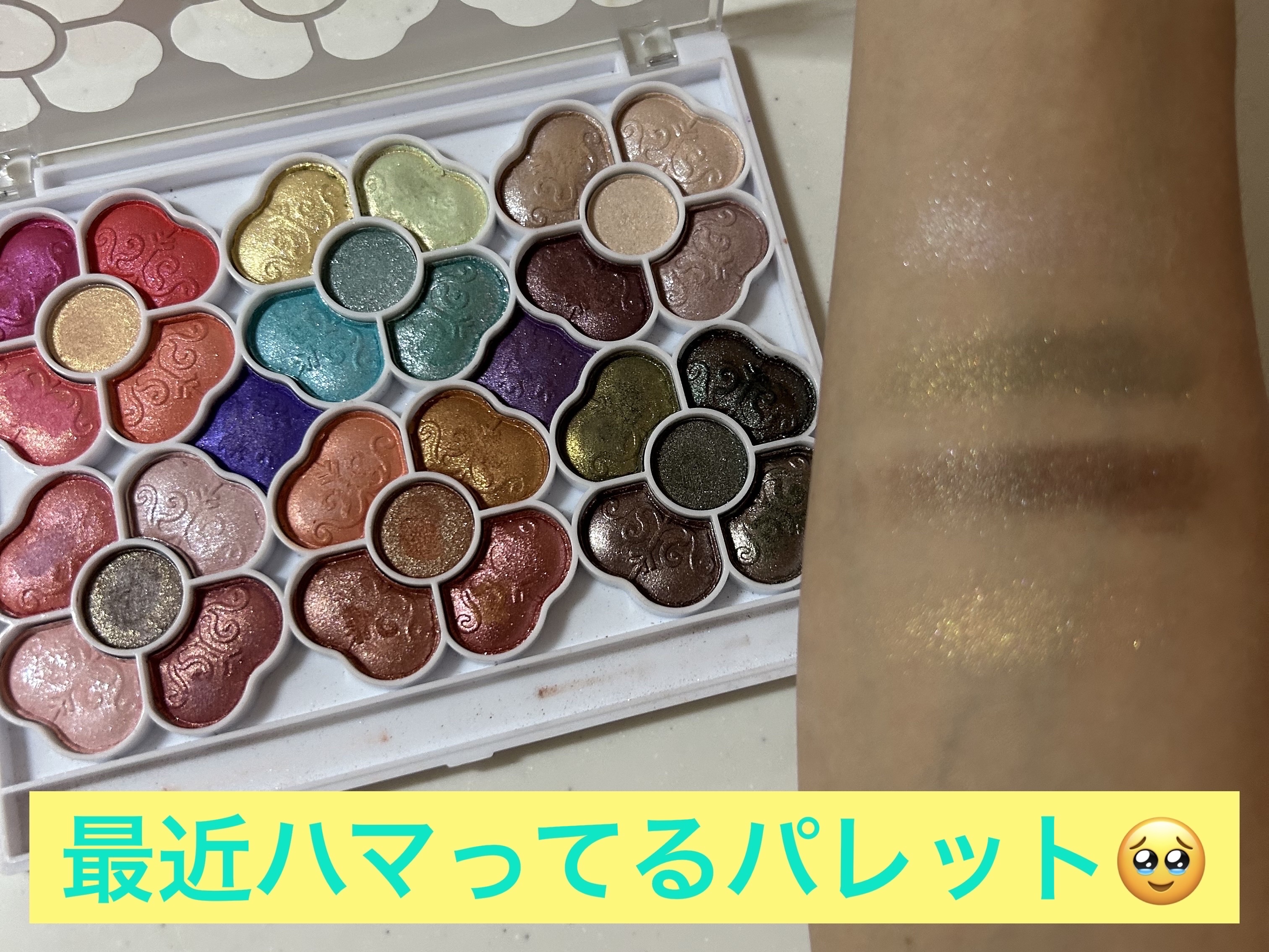 アイカラーパレット/ティアラガール/アイシャドウパレットを使ったクチコミ（1枚目）