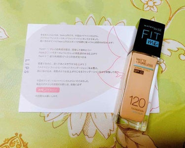 フィットミー リキッドファンデーション R/MAYBELLINE NEW YORK/リキッドファンデーションを使ったクチコミ（1枚目）