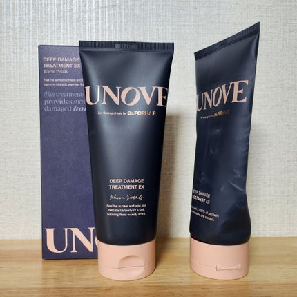 ディープダメージトリートメントEX/UNOVE/洗い流すヘアトリートメントを使ったクチコミ(1枚目)