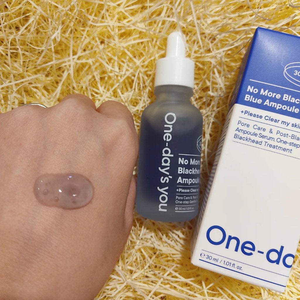 ノーモアブラックヘッド ブルーアンプルセラム/One-day's you/美容液を使ったクチコミ(3枚目)