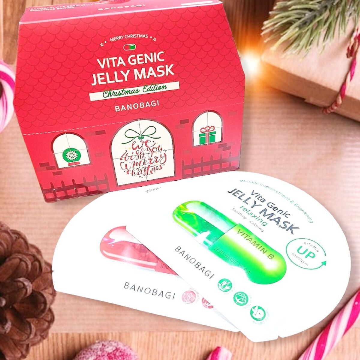 ビタ ジェニックゼリーマスク/BANOBAGI/シートマスク・パックを使ったクチコミ(4枚目)