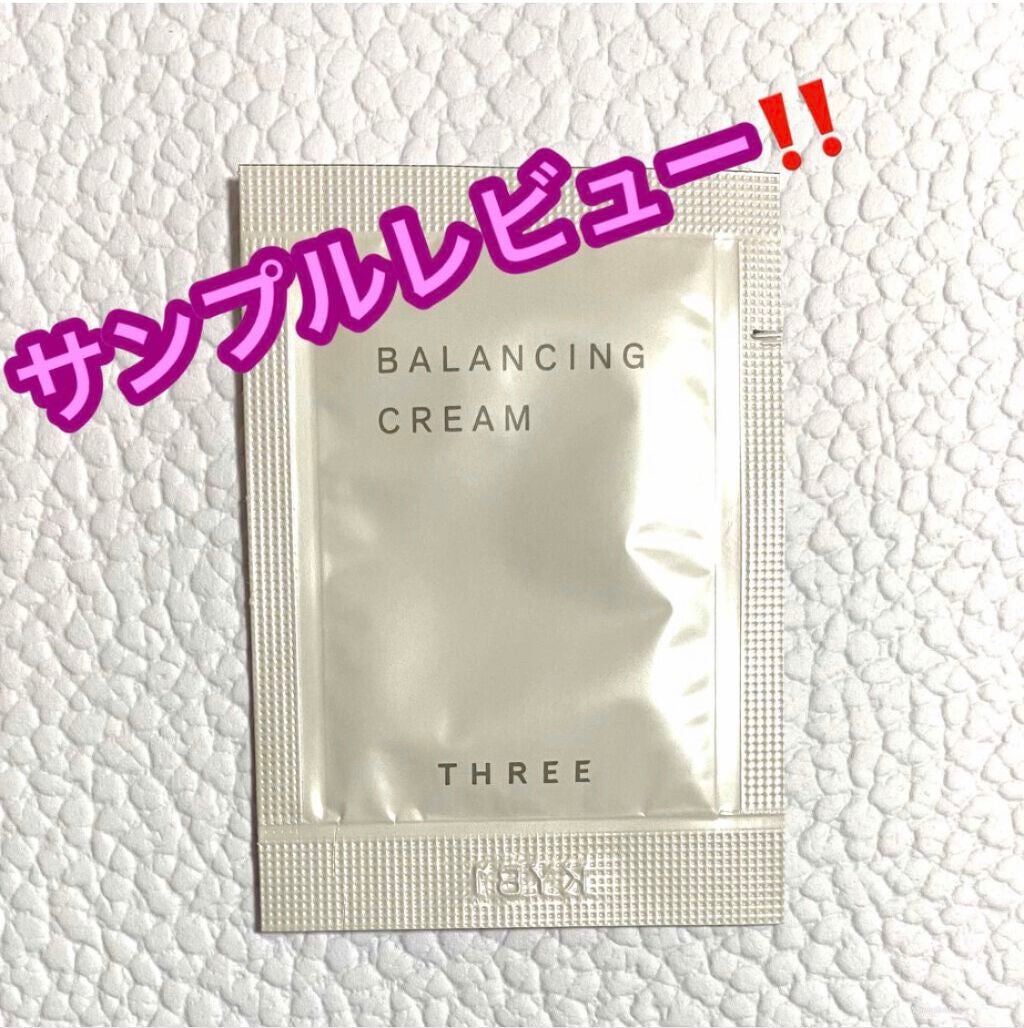 バランシング クリーム R/THREE/フェイスクリームを使ったクチコミ(1枚目)