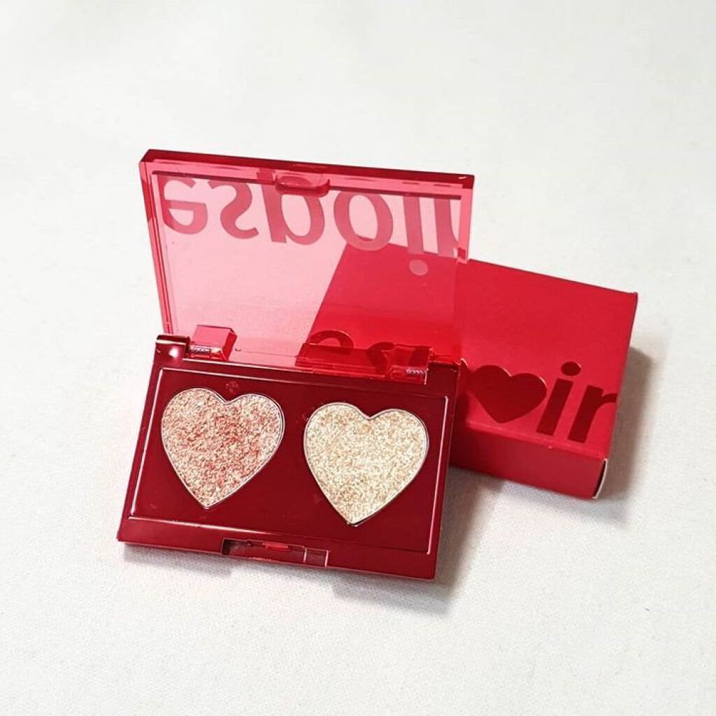 グリッターボムパレット/espoir/ジェル・クリームアイシャドウを使ったクチコミ（1枚目）