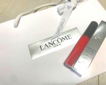 LANCOME💄L'ABSOLU GLOSS MATTE 184

最近マットがとても好きなので
明るめのマットな赤❤️❤️❤️

発色はとても良き！！！
色持ちも良き！！！

だがしかし！！！
マット