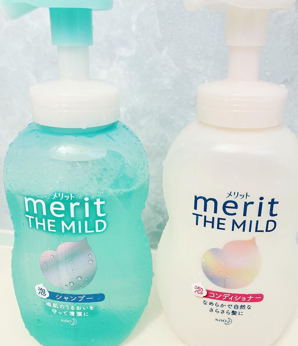 ザマイルド/メリット/市販シャンプーを使ったクチコミ(1枚目)