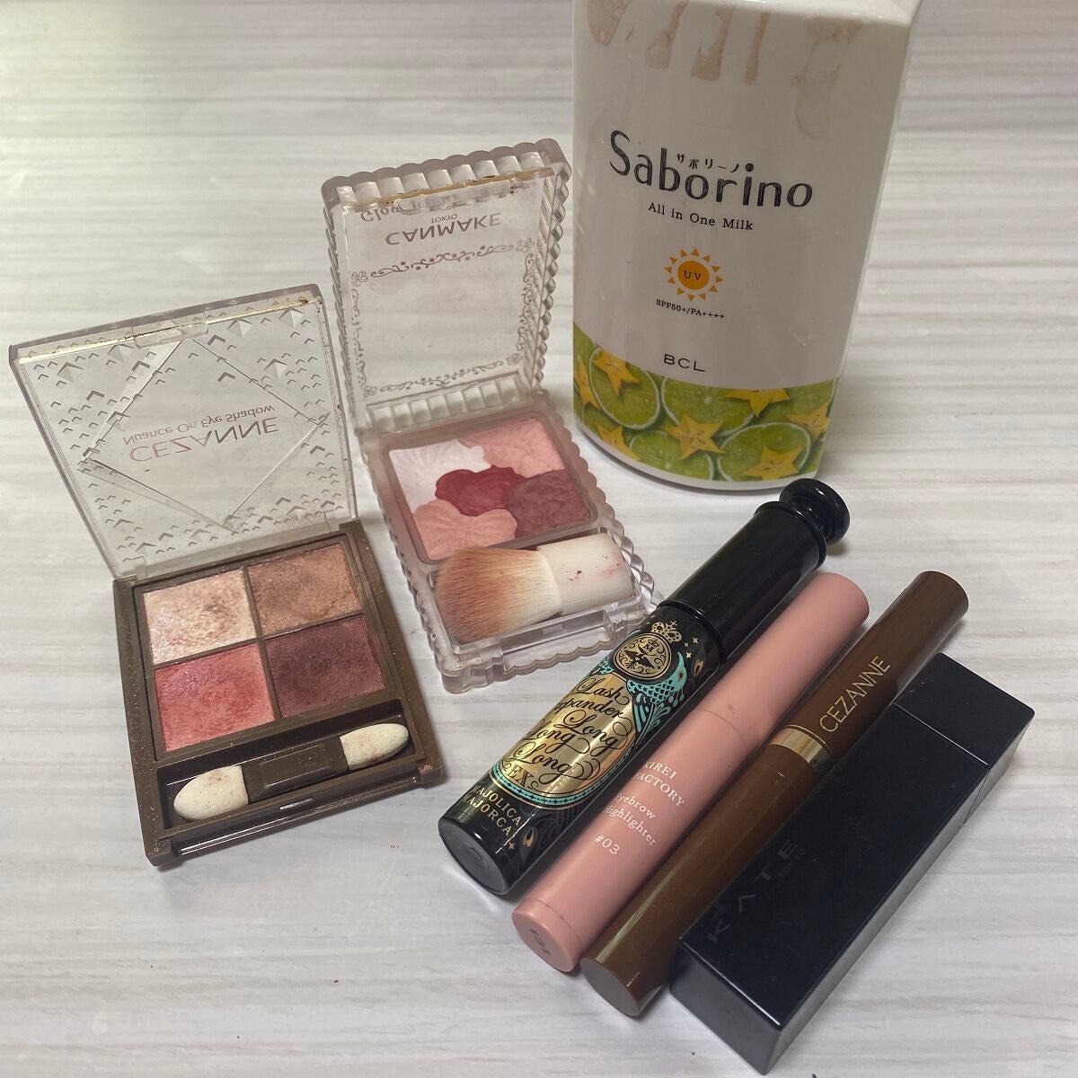 グロウフルールチークス/キャンメイク/パウダーチークを使ったクチコミ(1枚目)