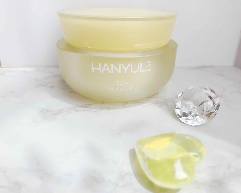 月光ゆず睡眠パック(旧バージョン)/HANYUL(ハンユル)/フェイスクリームを使ったクチコミ(1枚目)