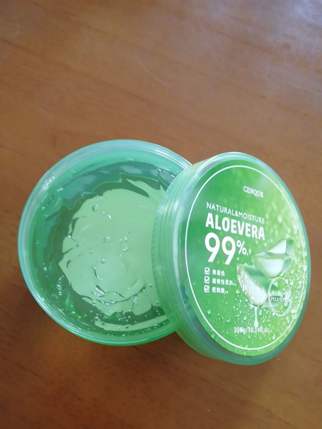 マイルド＆モイスチャーアロエジェル/ネイチャーリパブリック/ボディローションを使ったクチコミ（2枚目）