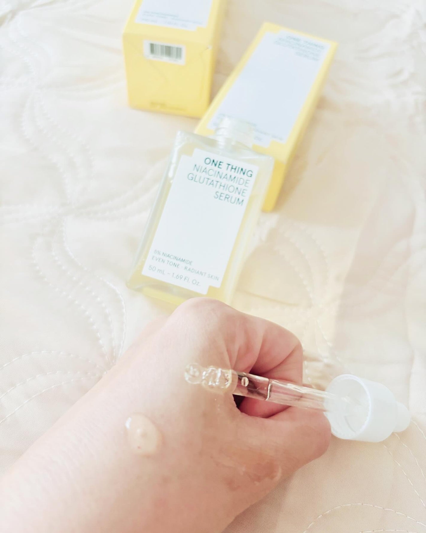 ナイアシンアミドグルタチオントナー/ONE THING/化粧水を使ったクチコミ(4枚目)