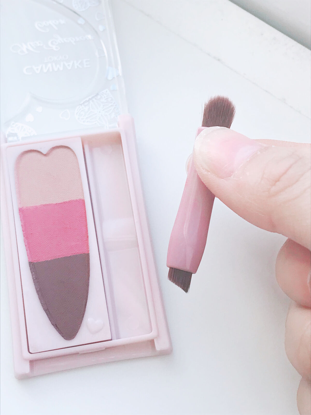 ジューシーピュアアイズ/キャンメイク/アイシャドウパレットを使ったクチコミ（3枚目）