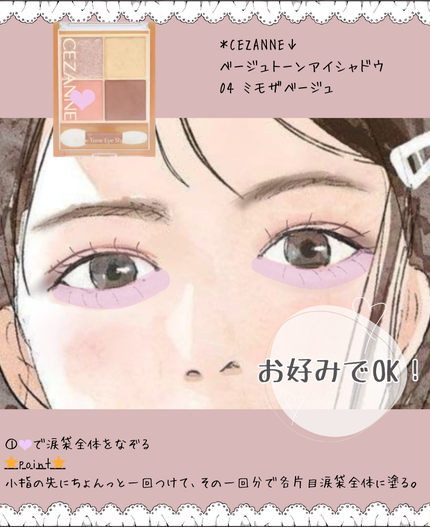 描くふたえアイライナー/CEZANNE/リキッドアイライナーを使ったクチコミ(9枚目)