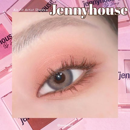 エアーフィットアーティストシャドウ/jenny house/単色アイシャドウを使ったクチコミ(1枚目)