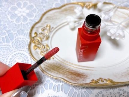 マダムバタフライコレクション ブラーニングリップベール/Dinto/口紅を使ったクチコミ(2枚目)