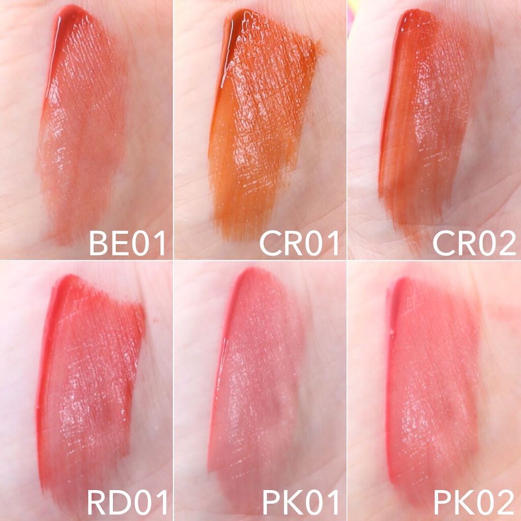 アピュー ジューシーパン ウォーターティント CR01　甘柿/A’pieu/リップティントを使ったクチコミ（3枚目）