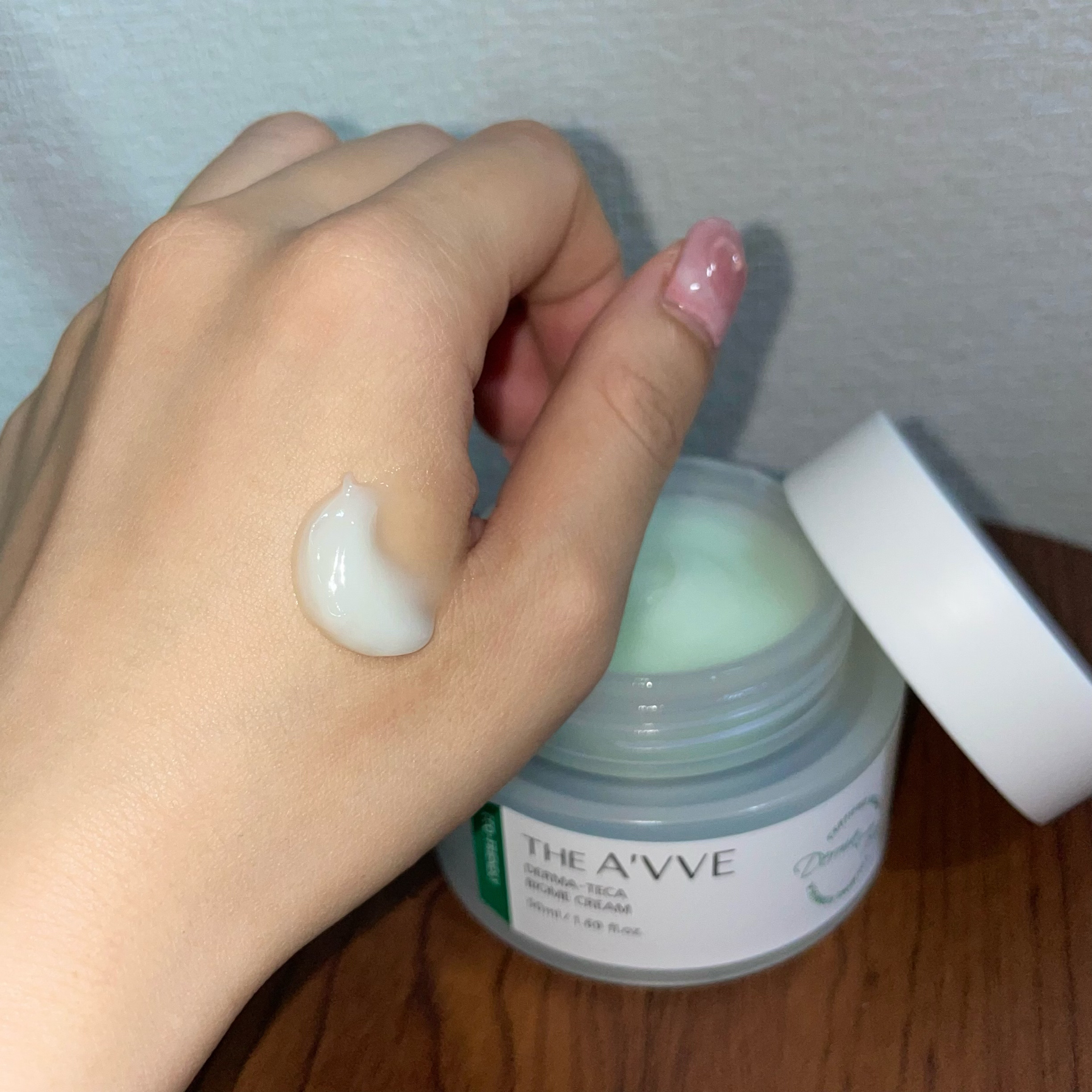 ダーマテカバイオームクリーム/THE A'VVE/フェイスクリームを使ったクチコミ（3枚目）