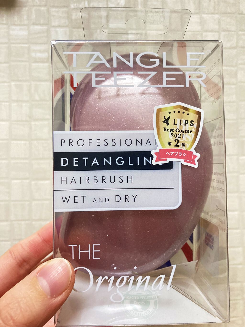 ザ・オリジナル ノーマル/TANGLE TEEZER/ヘアブラシを使ったクチコミ（1枚目）