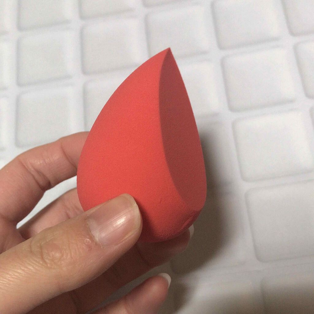 メイク用スポンジ 涙型/DUcare/パフ・スポンジを使ったクチコミ（2枚目）